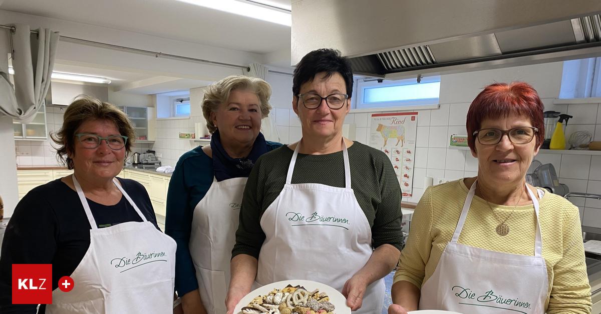 Steirer helfen Steirern südoststeirischen Bäuerinnen backen